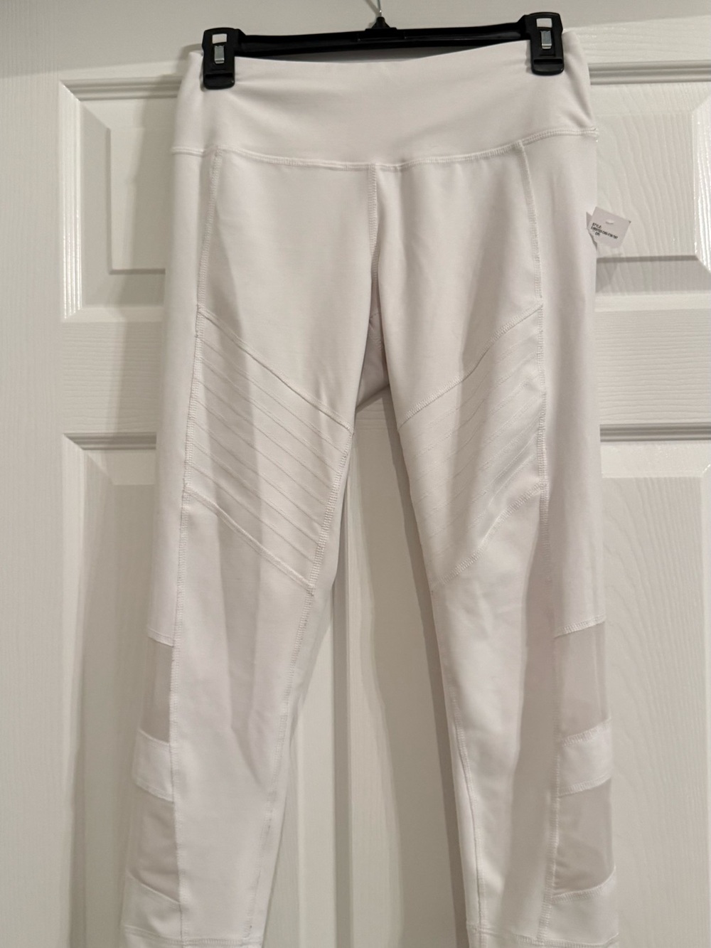 Women’s 90 Degree by reflex workout ankle leggings with mesh design size small